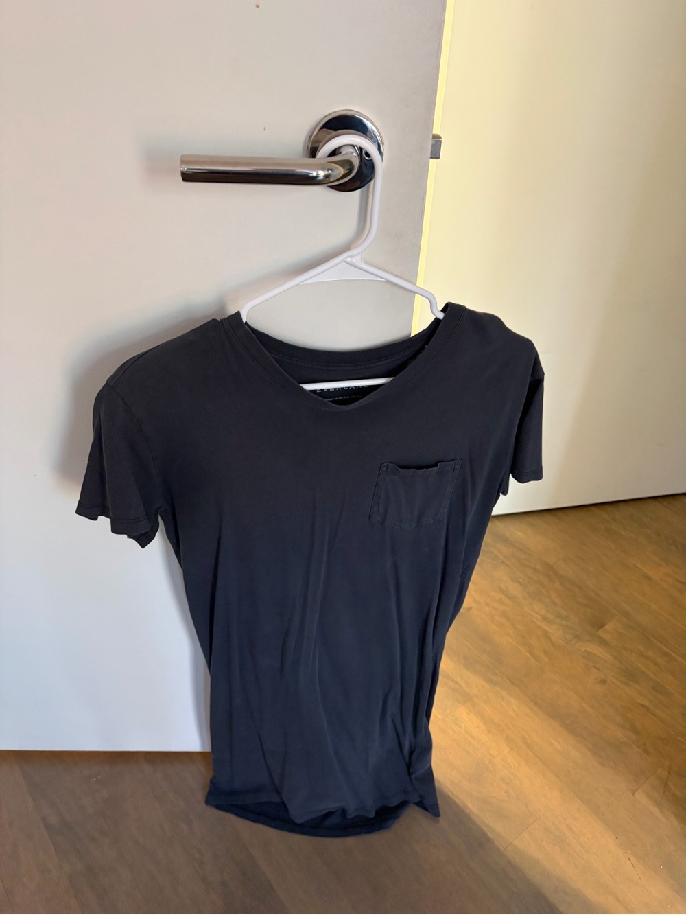 Everlane Black Mini Dress with Pocket